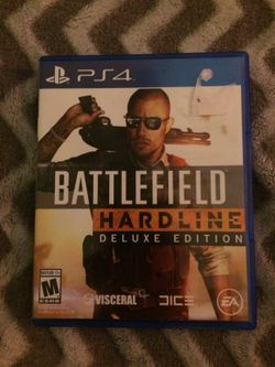 PS4 - battlefield hardline deluxe