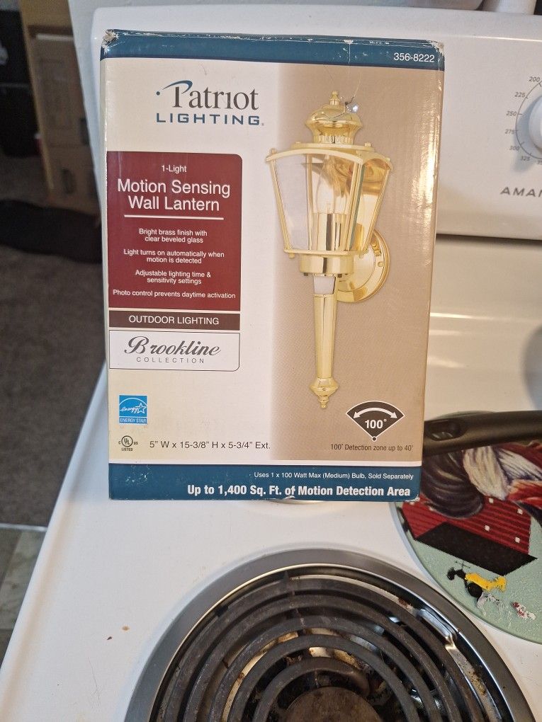 Patriot Exterior Motion Sensing Lantern