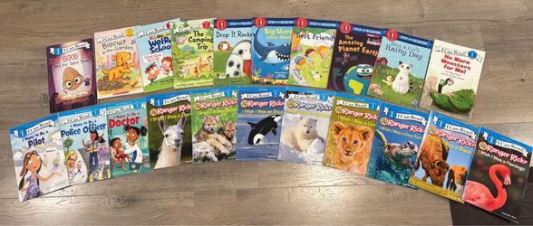 Step into reading, I can Read series Children’s books
