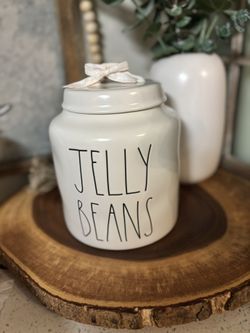 Rae Dunn-Jelly Beans Canister 