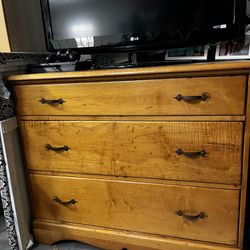 Vintage Dresser & Mirror