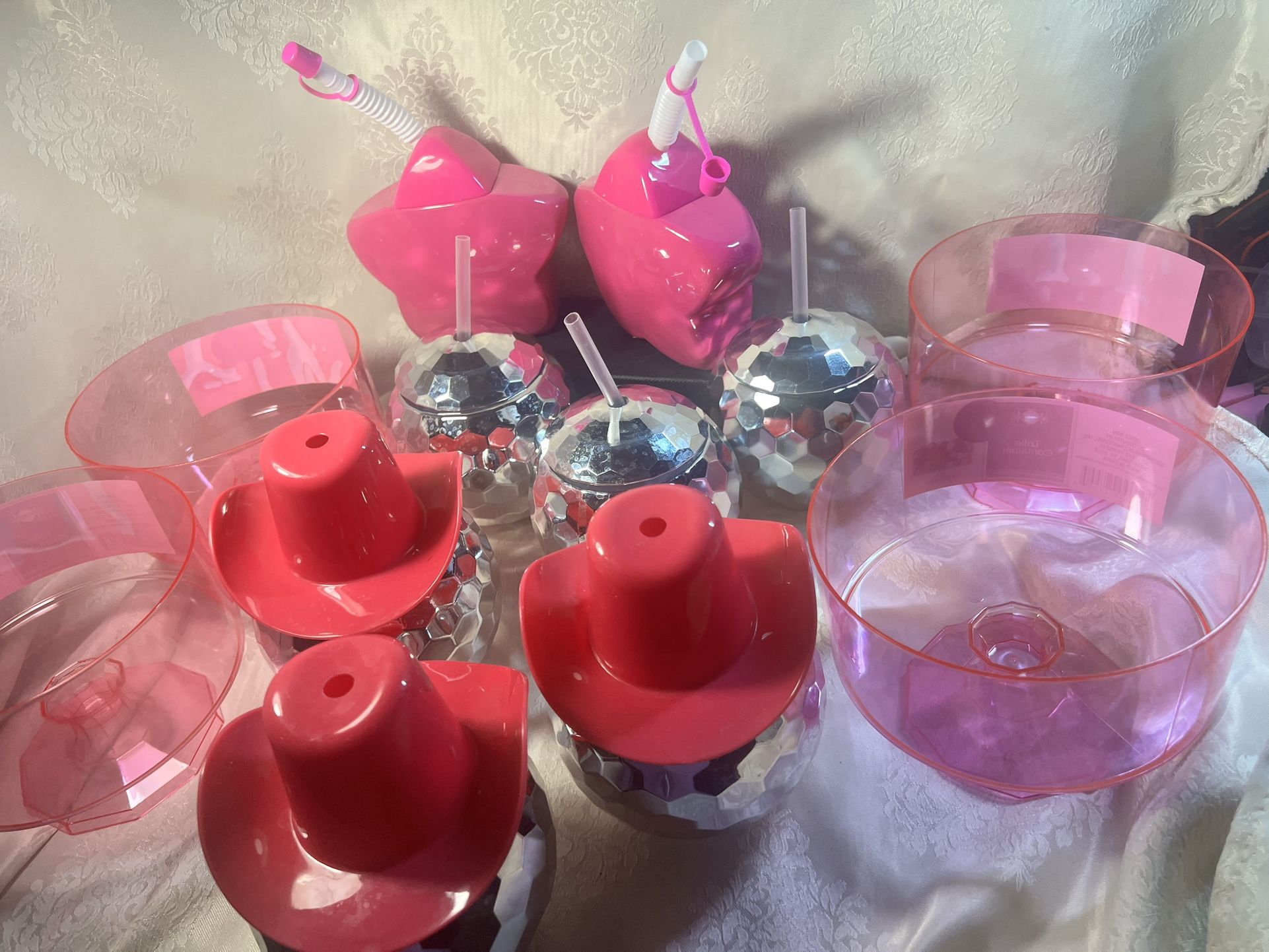 Pink Girly Party Theme Items
