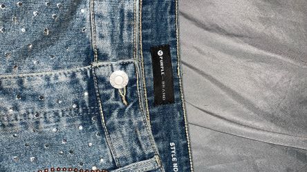 Purple brand jeans)blue)size 34