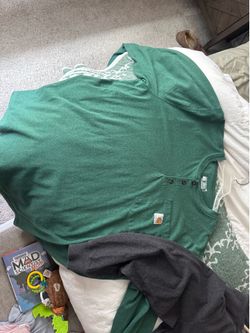 Two Carhartt long sleeves