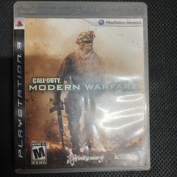 PS3 CALL OF DUTY MODERN WARFARE 