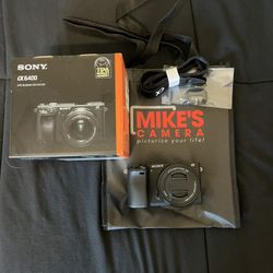 Sony A6400 Camera