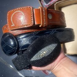Men's Genuine Leather Belts