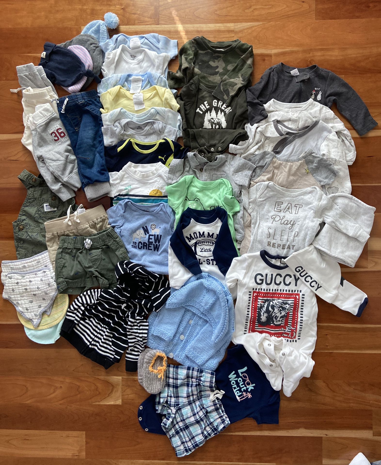 Baby Boy’s Clothes (3, 3-6, 6 months)