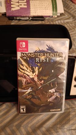 Switch game SALE !! MONSTER HUNTER RISE..  PHYSICAL COPY IN  ORIGINAL CASE. Make your offer