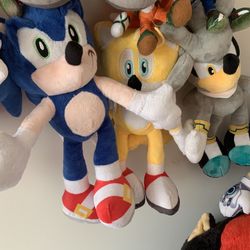 Sonic Plush Lot