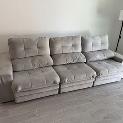 Modern Light Gray Sofa