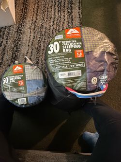 Ozark Trail Sleeping Bags – Both for $25