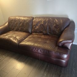 Used Leather Couch $100-$50 Max