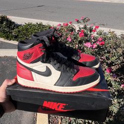 Jordan 1 Bred Toe