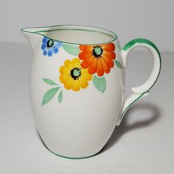 Shelley Creamer Orange Yellow Flowers