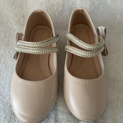 Beige Bling shoes