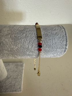 ORO LAMINADO/ GOLD FILLED KIDS BRACELET 6 inches