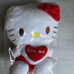 Hello Kitty Kiss Me Plushie 