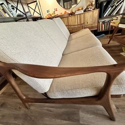 Designer France and Sons Mid Century Modern Couch. 