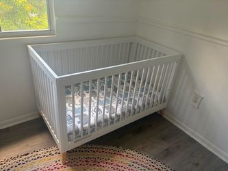 Crib and Mattress