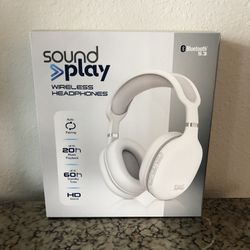 Sound Play Wireless Headphones-Bluetooth 5.3-New In Box