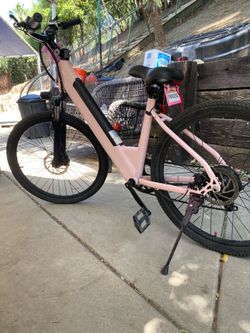Pink E-Bike