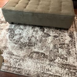 Ottoman Soft Suede