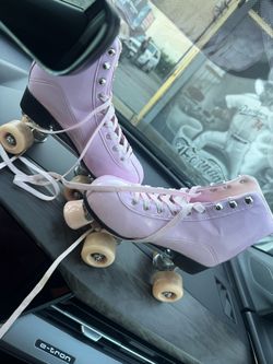 Pink Quad Roller Skates - size 38