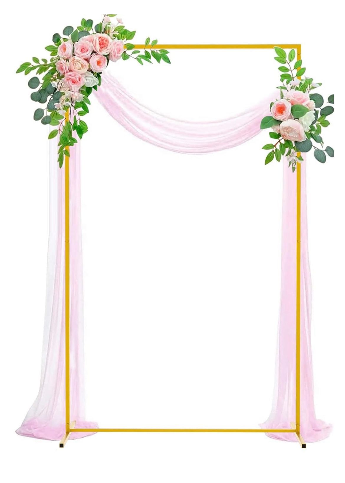 7FT Square Gold Backdrop