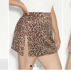 New Size 16 Women’s Cheetah Print Skirt $15