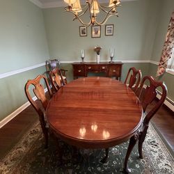 Statton Trutype Americana Cherrywood Dining Set