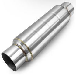 New stainless Steel 2.5 Inch Resonator Exhaust, Performance 2.5"