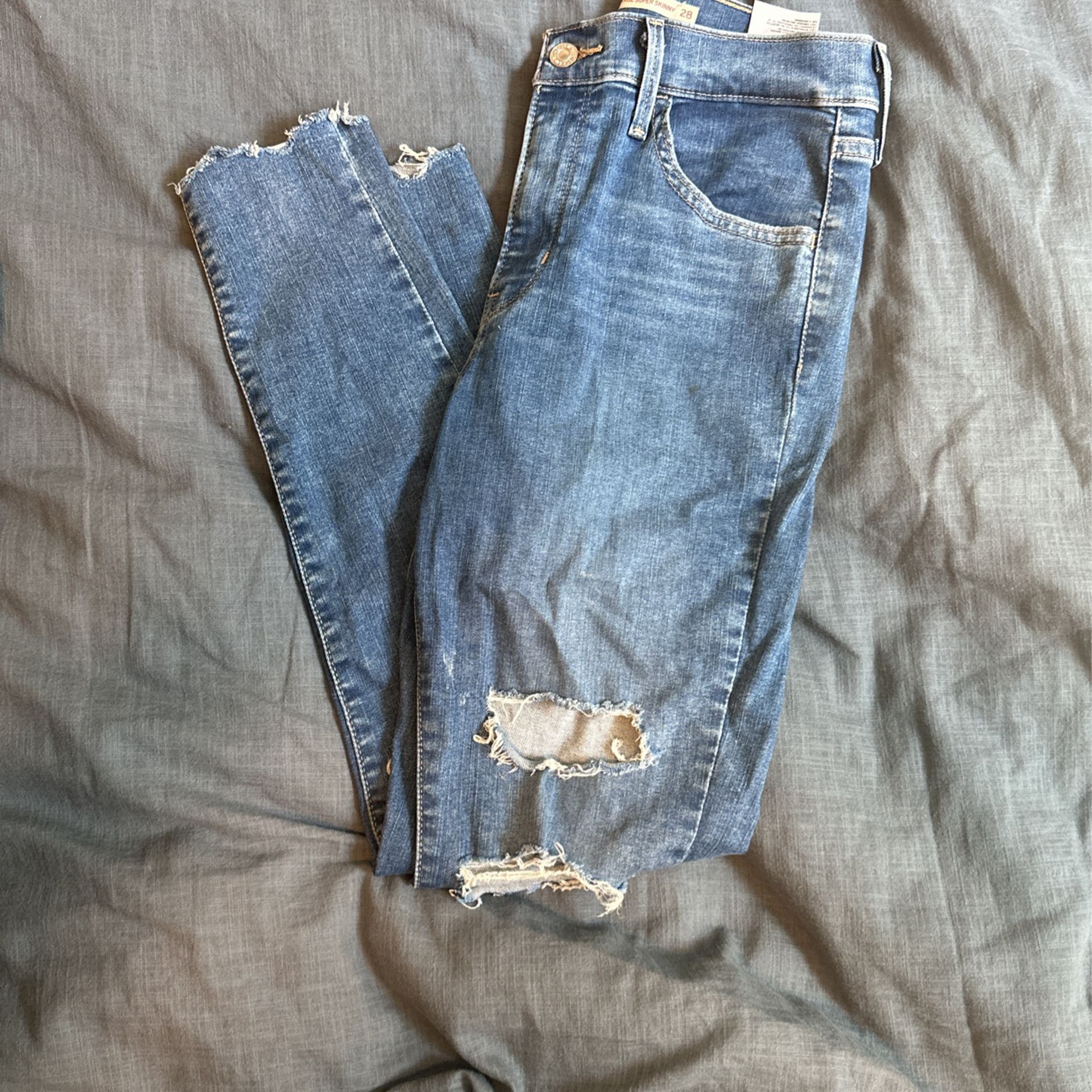 Levi’s High Waisted Skinny Jeans