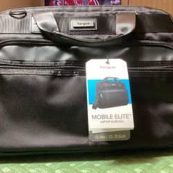 Laptop Carry Case -Targus-NEW-Dual Handles With Optional Shoulder Strap - 13-14” wide x 12” tall.  Brand New (with Tags) Professional Case 