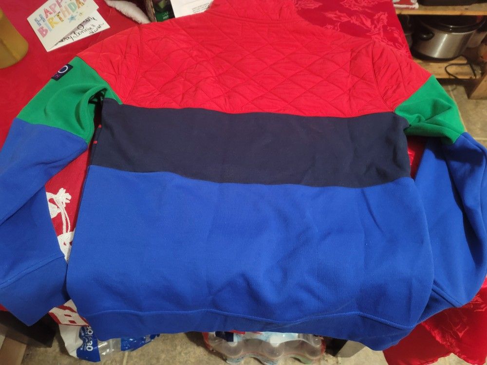 Men's Polo RAFTING CLUB Hybrid Sweatshirt $100