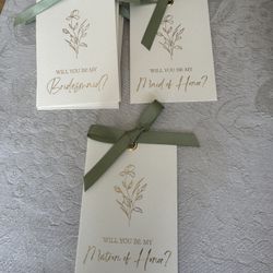 Bridesmaid Asking Cards