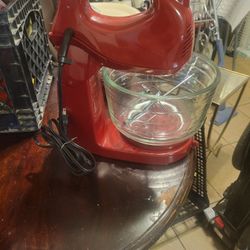 Red Mixer Used 2 Times 