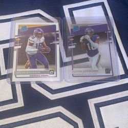 2020 NFL Panini Donruss/Optic Justin Jefferson RC Lot!!
