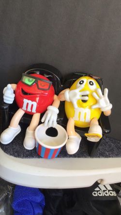 Collectible vintage 1990s m and m  at the movies candy dispenser