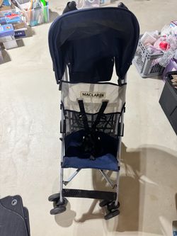 Maclaren Umbrella Stroller Navy Blue