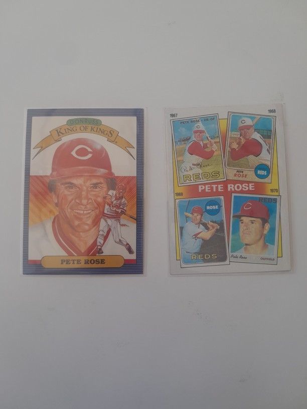 Pete Rose Baseball Cards