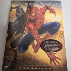 DVD Spider- Man 3 New & Bonus Full Hood MASK inside