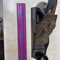 Vintage Cast Iron Hand Plane – Heavy & Solid