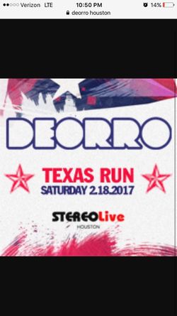 Deorro VIP Ticket