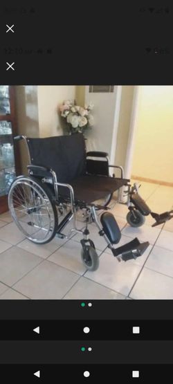 DRIVE OBESE OVERSIZED WHEELCHAIR 30" WIDTH CAPACITY 700 LBS HEAVY DUTY