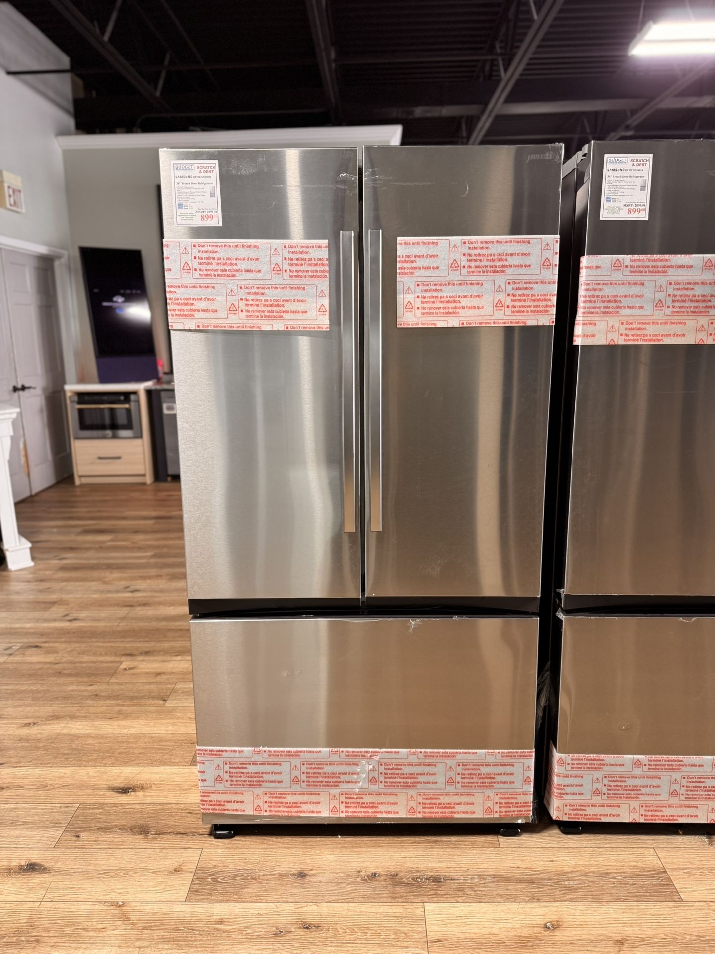 New Samsung 32 cu. ft. French Door Refrigerator rf32cg5100sr