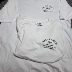 Salty Crew short sleeve shirts.
