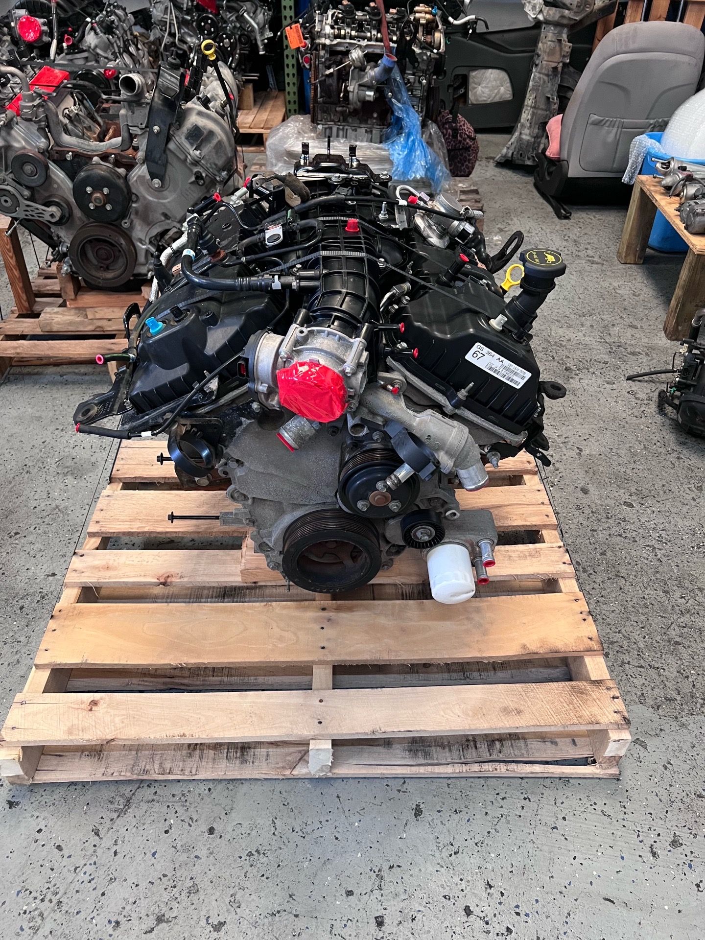 USED ENGINE FORD EXPEDITION F-150 3.5L TURBO V6 14-17