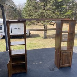 Solid Wood Entertainment Center