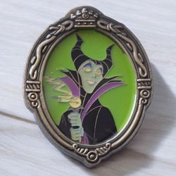 Disney Framed Maleficent Walt Disney World Collectible Pin From 2000